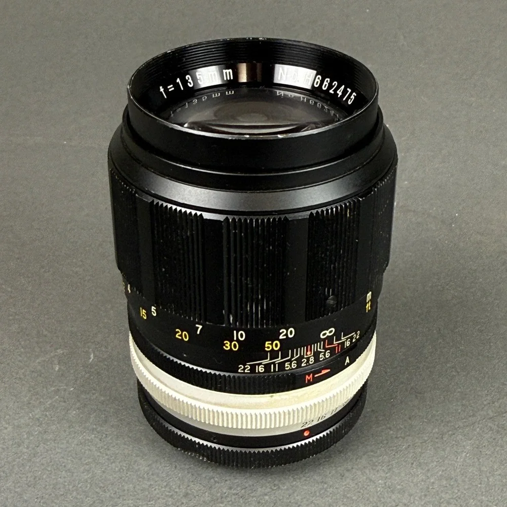 Tele-Lentar 135mm f/2.8 Auto Telephoto Lens M42 Mount H662475